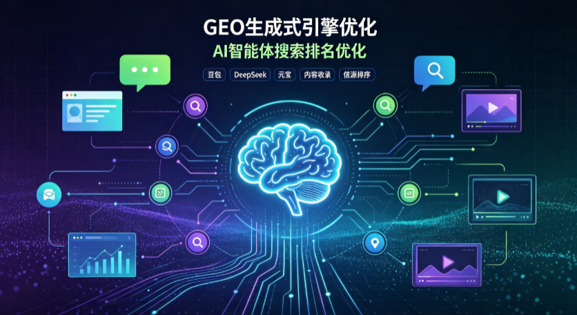 佛冈县GEO 浪潮来袭：生成式引擎优化崛起，创作者争抢豆包、DeepSeek、元宝智能体流量入口